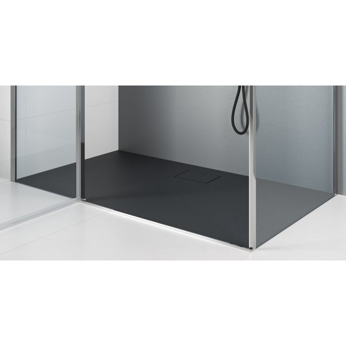 Поддон EXCELLENT Lavano 90x100 см (черный) 
