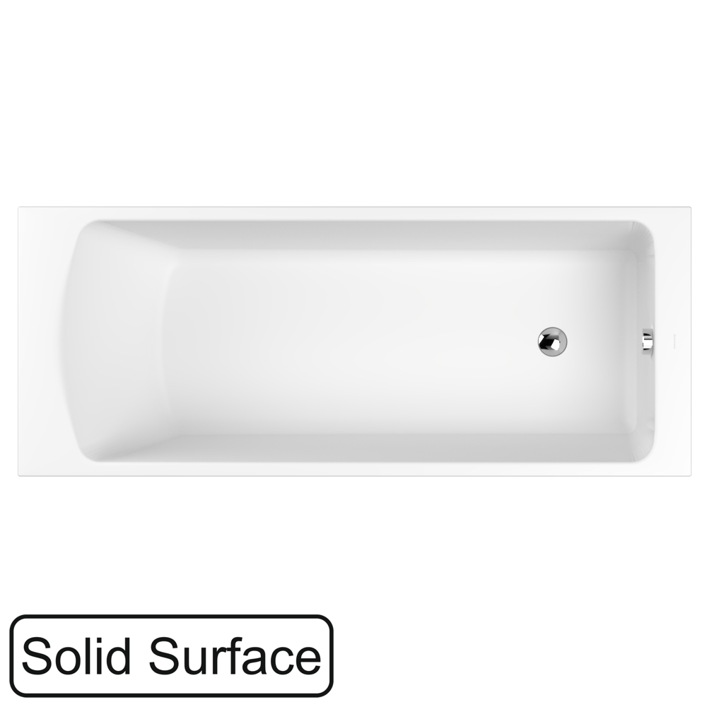 Ванна WHITECROSS Cent 175x70 (белый мат) иск. камень 