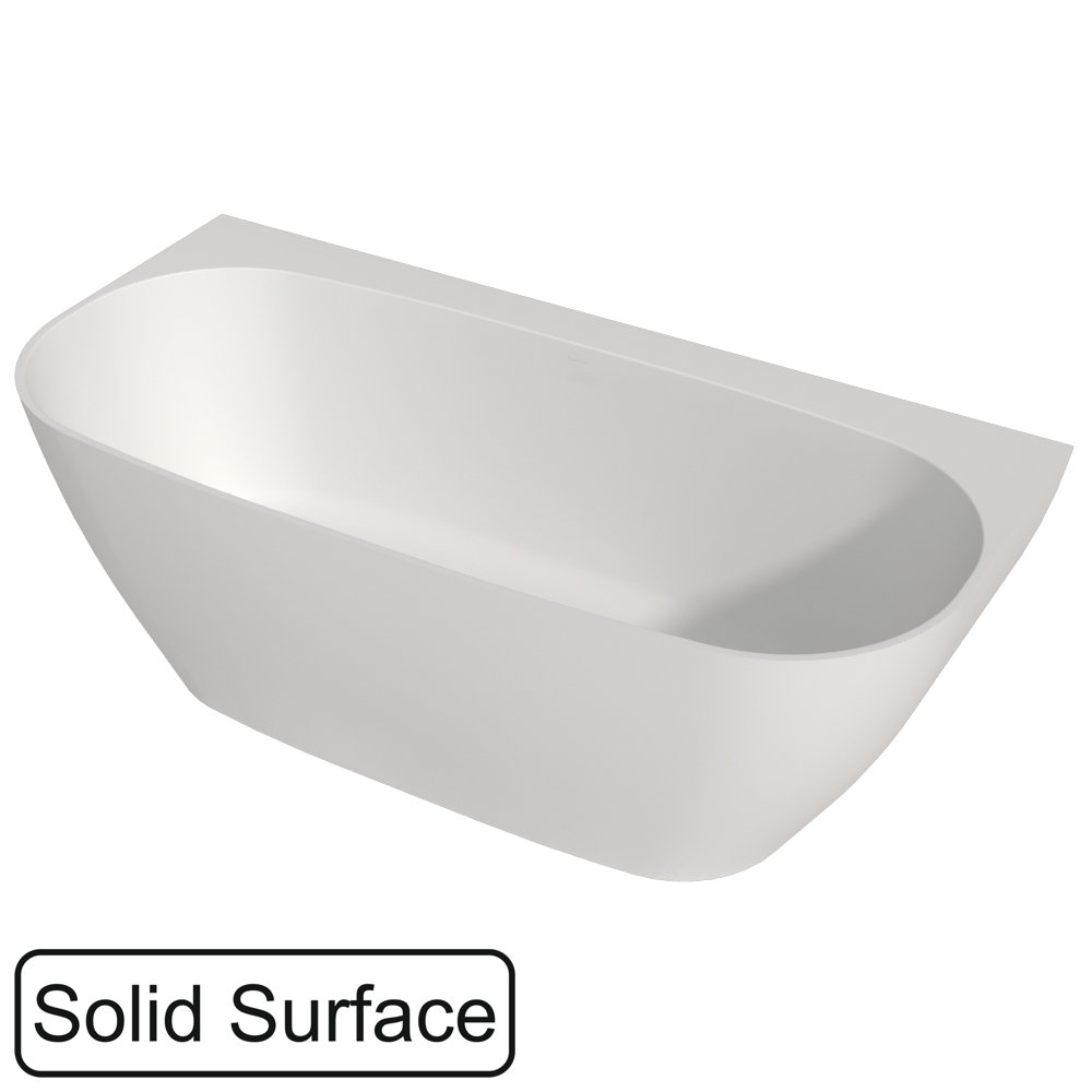 Ванна WHITECROSS Make 170x80 БЕЗ ПЕРЕЛИВА (белый мат) иск. камень 