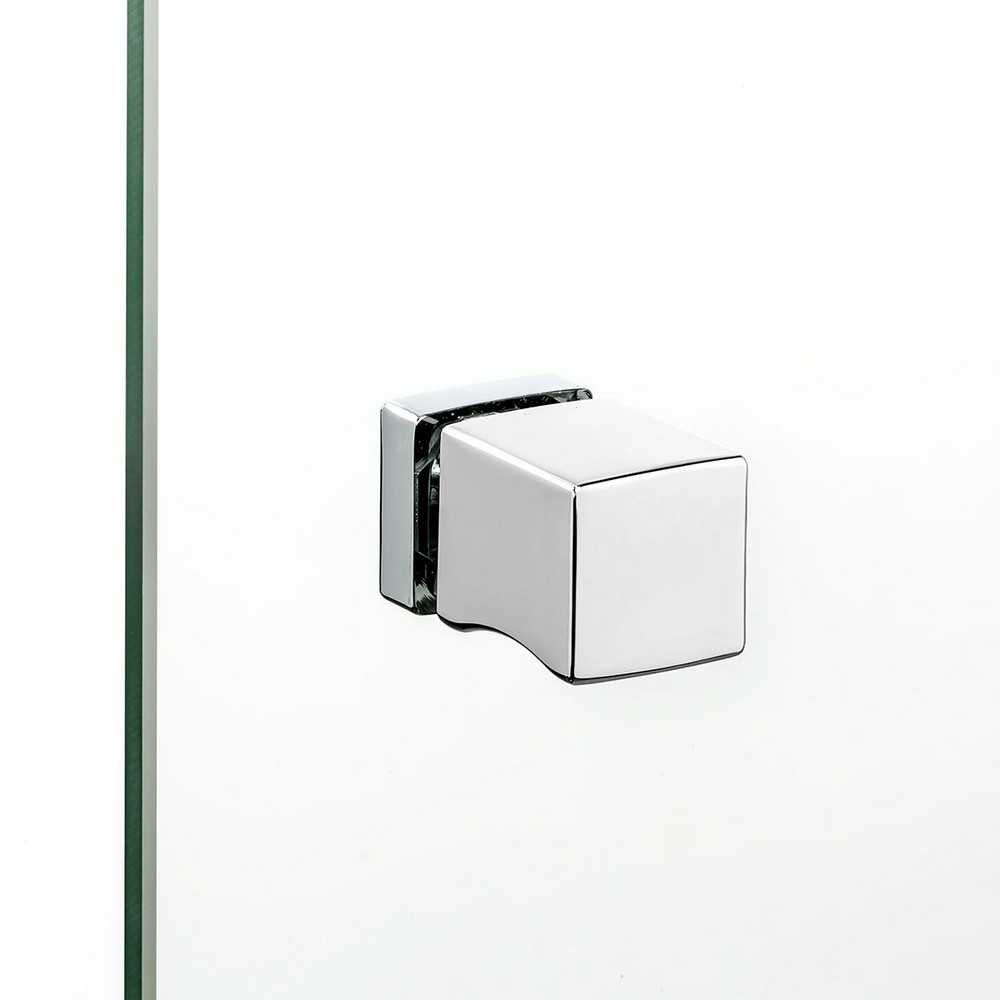 Шторка для ванны NEW TRENDY NEW SOLEO 100x140 P-0028 L (хром)