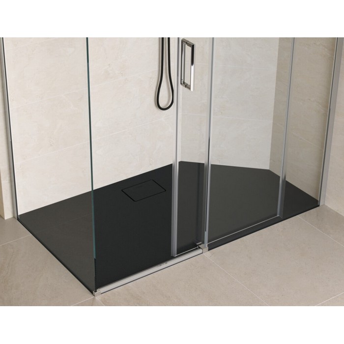 Поддон EXCELLENT Lavano 120x90 см (черный)