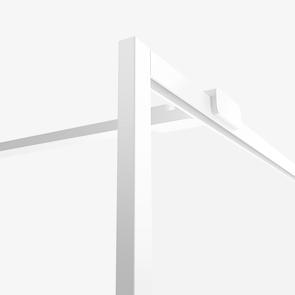 Душевое ограждение NEW TRENDY AVEXA WHITE 60x200 EXK-2907 (белый)