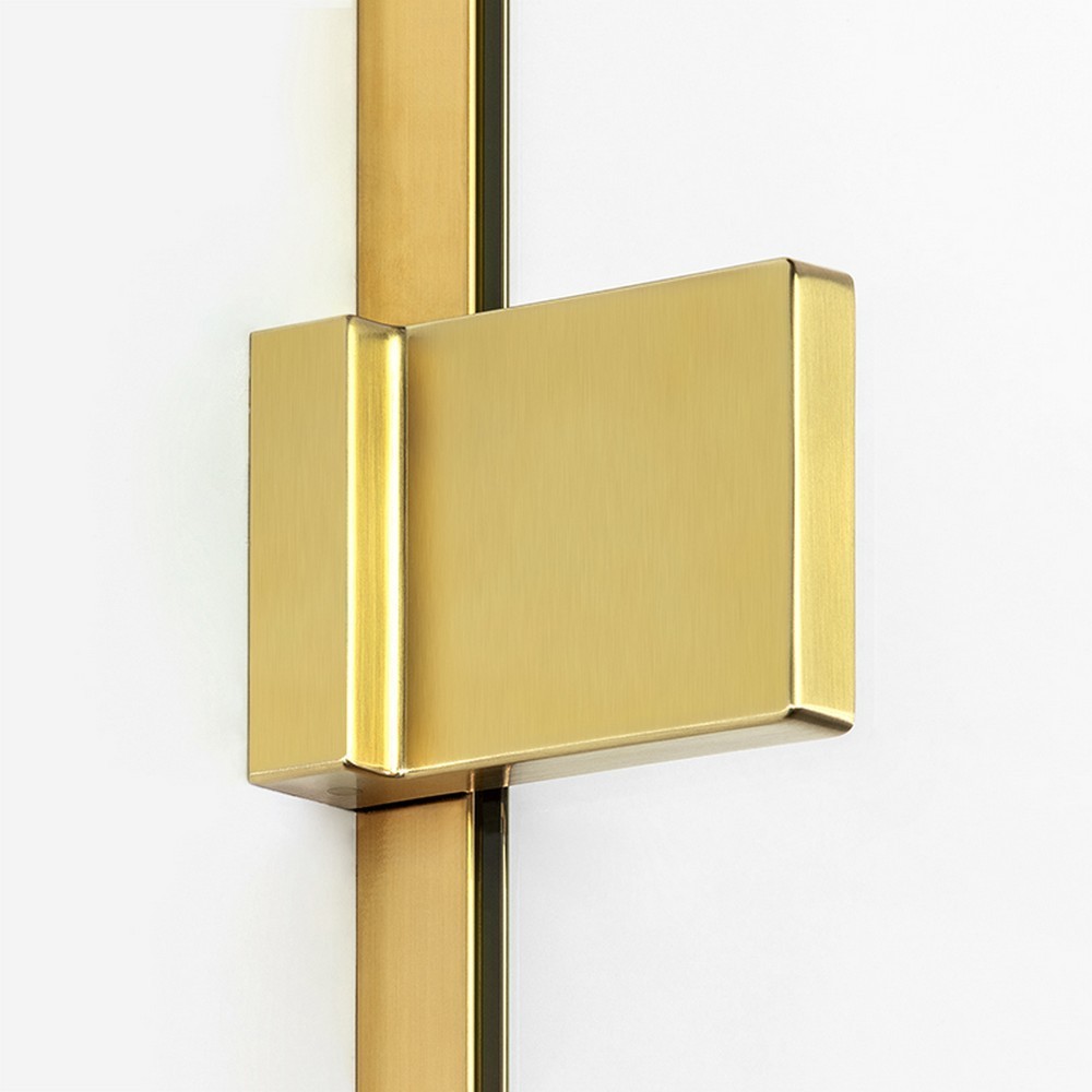 Шторка для ванны NEW TRENDY AVEXA GOLD BRUSHED 90x150 EXK-2008 (брашированное золото)
