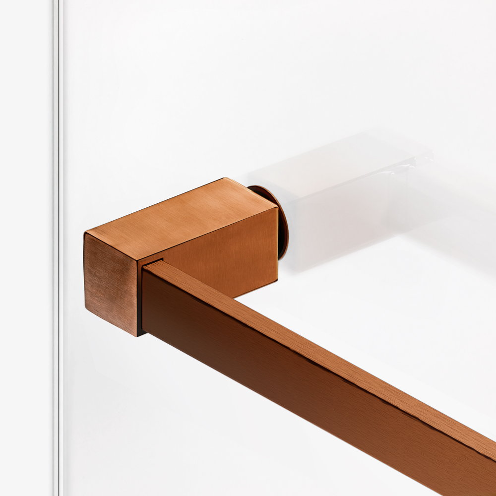 Душевое ограждение NEW TRENDY AVEXA COPPER BRUSHED 50x200 EXK-7154 (брашированная медь)