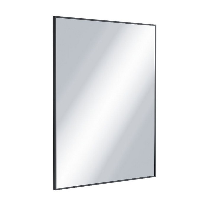 Зеркало прямоугольное EXCELLENT Kuadro 80x60 (черный мат)