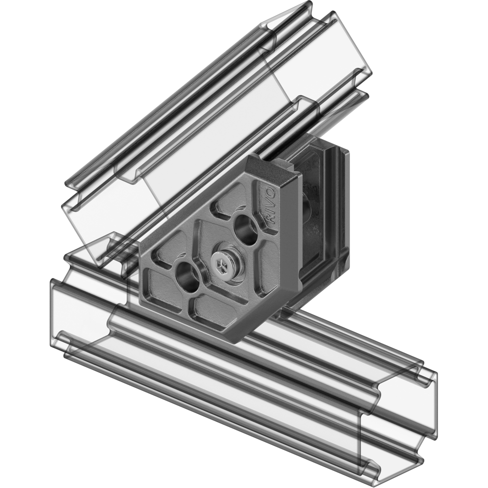 Угловой элемент 180°/90°/45° RIVO Fix Cанджет