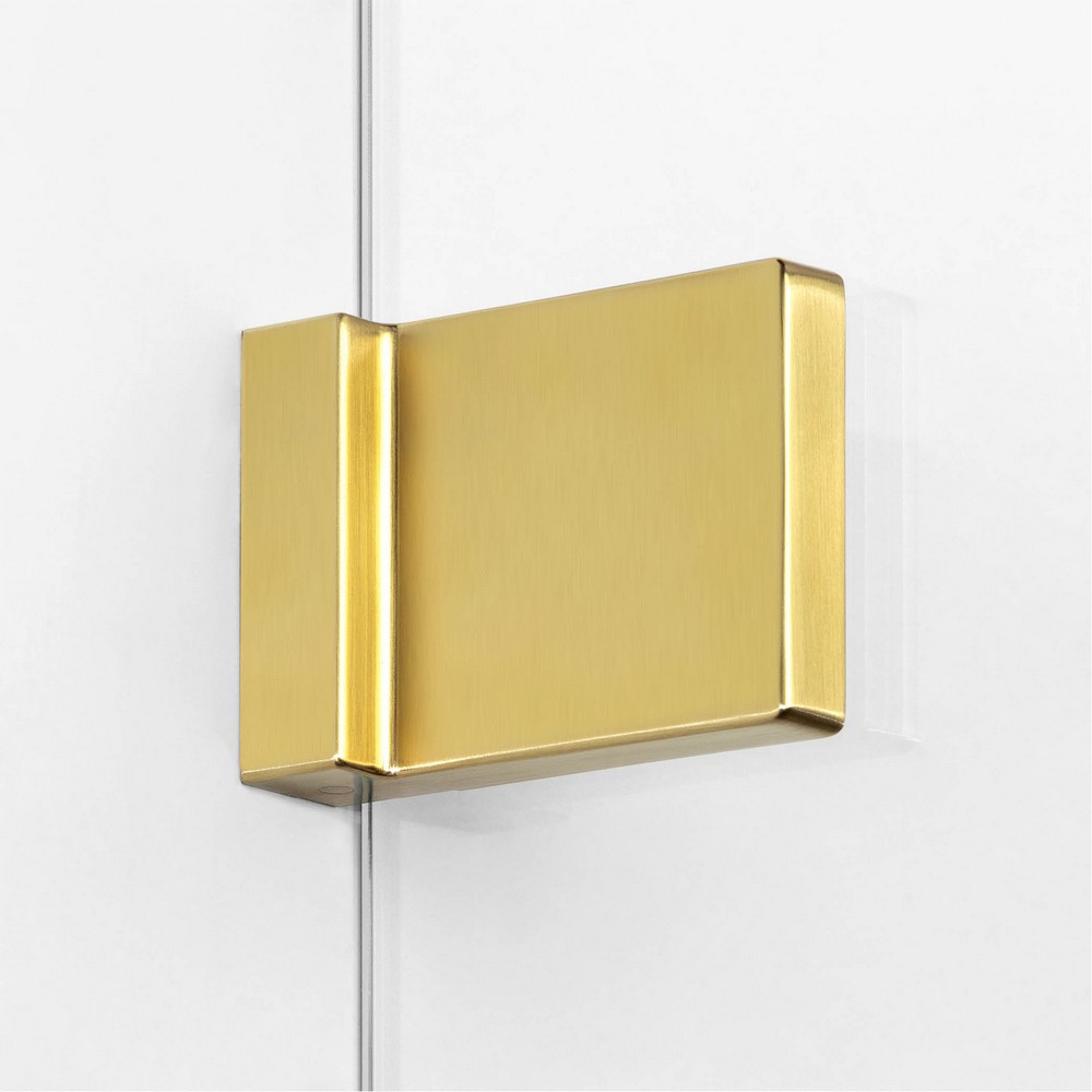 Душевое ограждение NEW TRENDY AVEXA GOLD BRUSHED 130x200 EXK-7008 (брашированное золото)