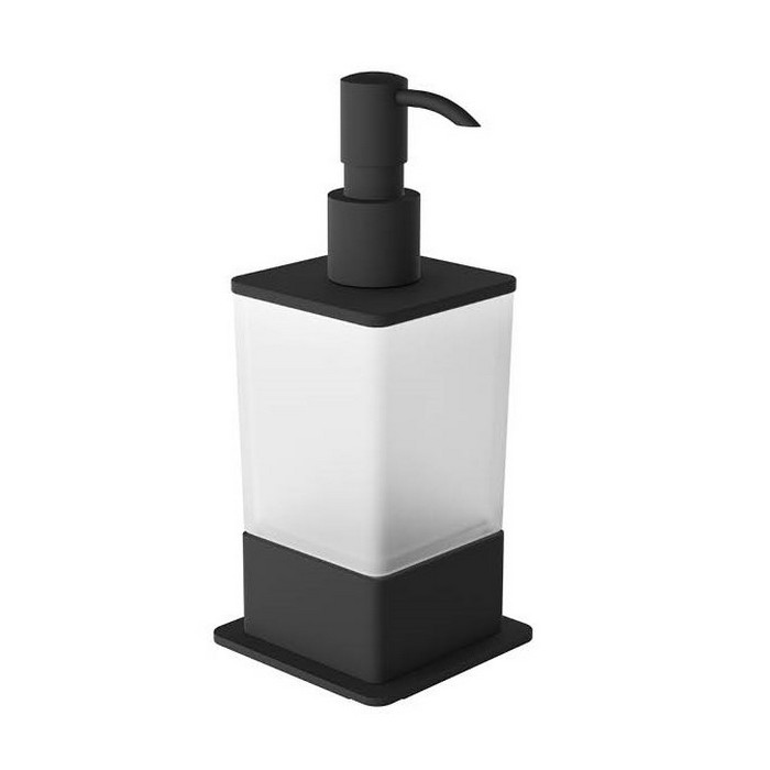 Дозатор жидкого мыла настольный EXCELLENT Riko (черный)