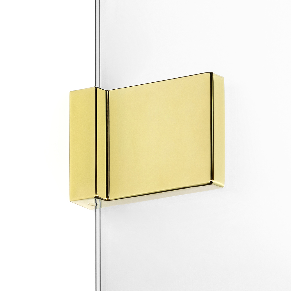 Душевое ограждение NEW TRENDY AVEXA GOLD SHINE 100x200 EXK-7059 (золото)