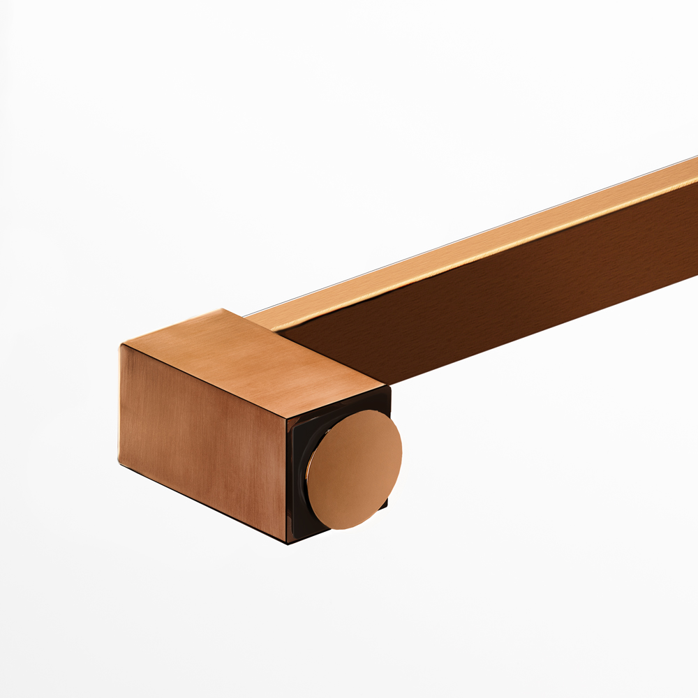 Душевое ограждение NEW TRENDY AVEXA COPPER BRUSHED 70x200 EXK-7156 (брашированная медь)
