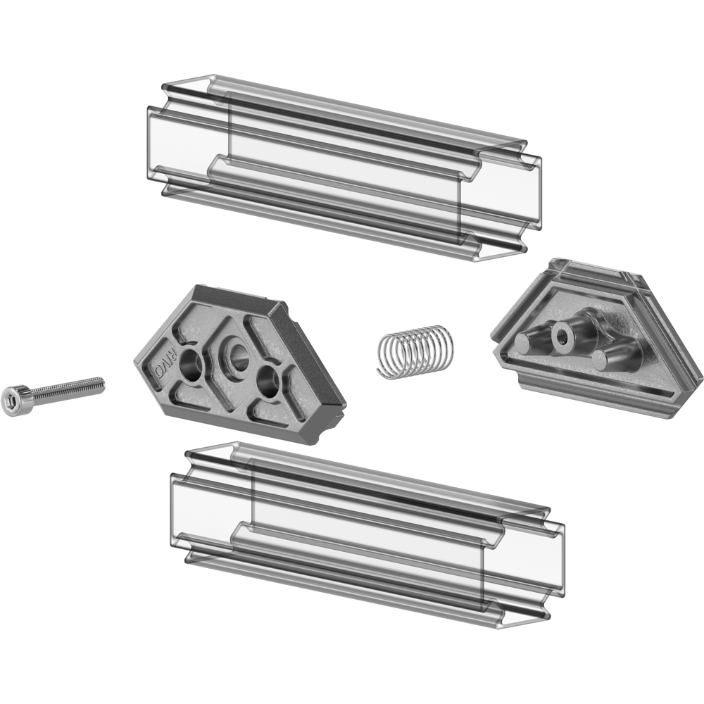 Угловой элемент 180°/90°/45° RIVO Fix Cанджет
