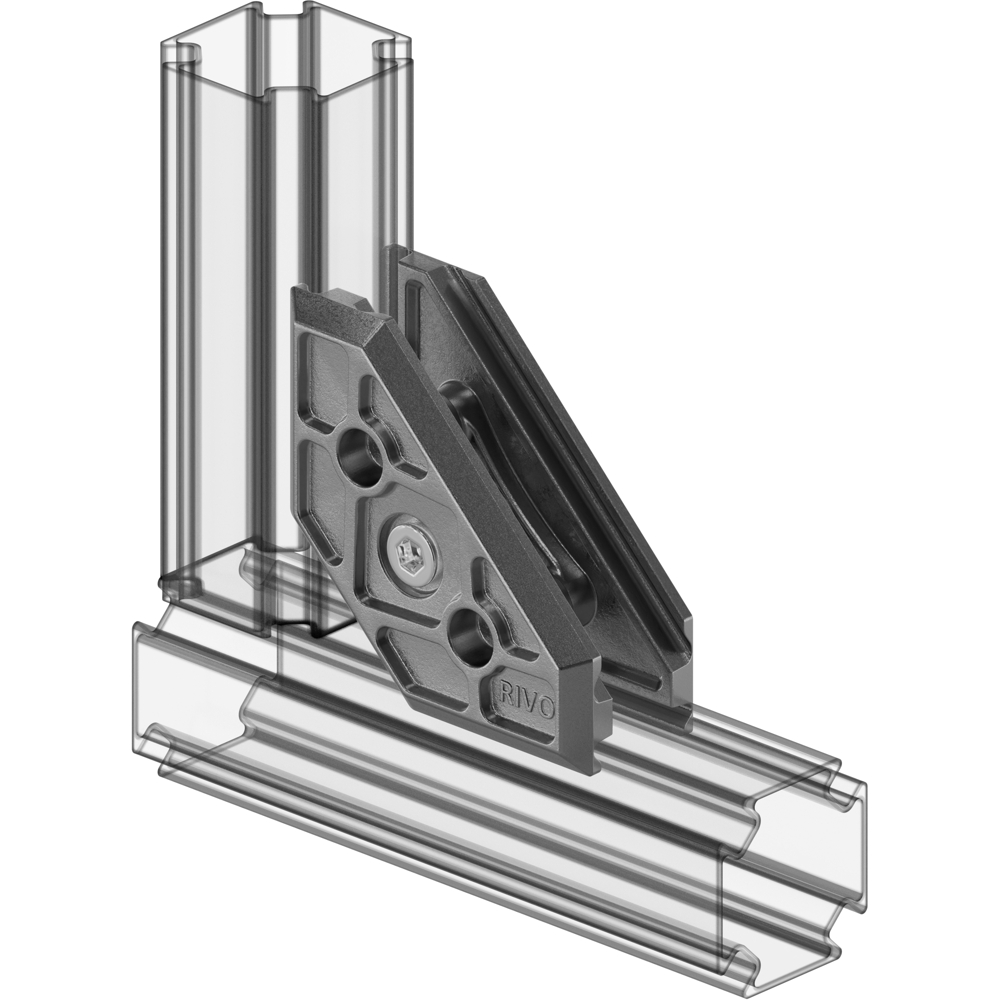 Угловой элемент 180°/90°/45° RIVO Fix Cанджет