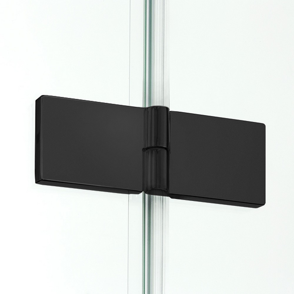 Шторка для ванны NEW TRENDY NEW SOLEO BLACK 120x140 P-0044 R (черный)