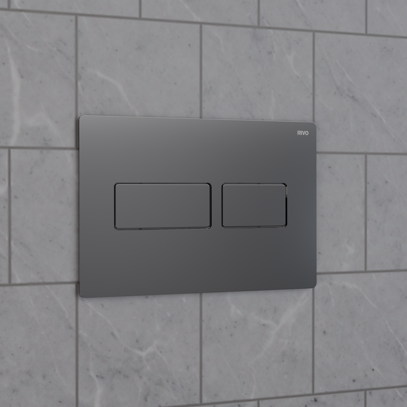 Клавиша RIVO Touch lux (хром мат) Cанджет