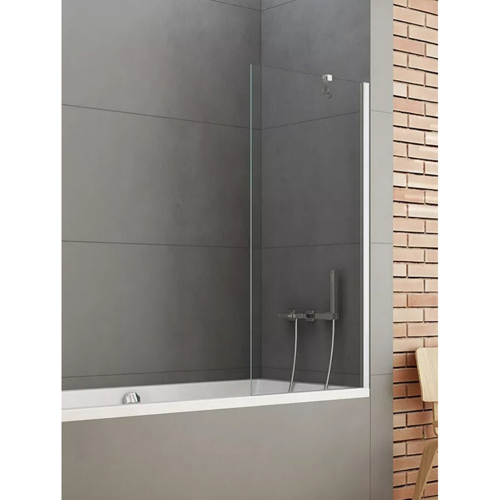 Шторка для ванны NEW TRENDY NEW SOLEO 50x140 P-0072 (хром)