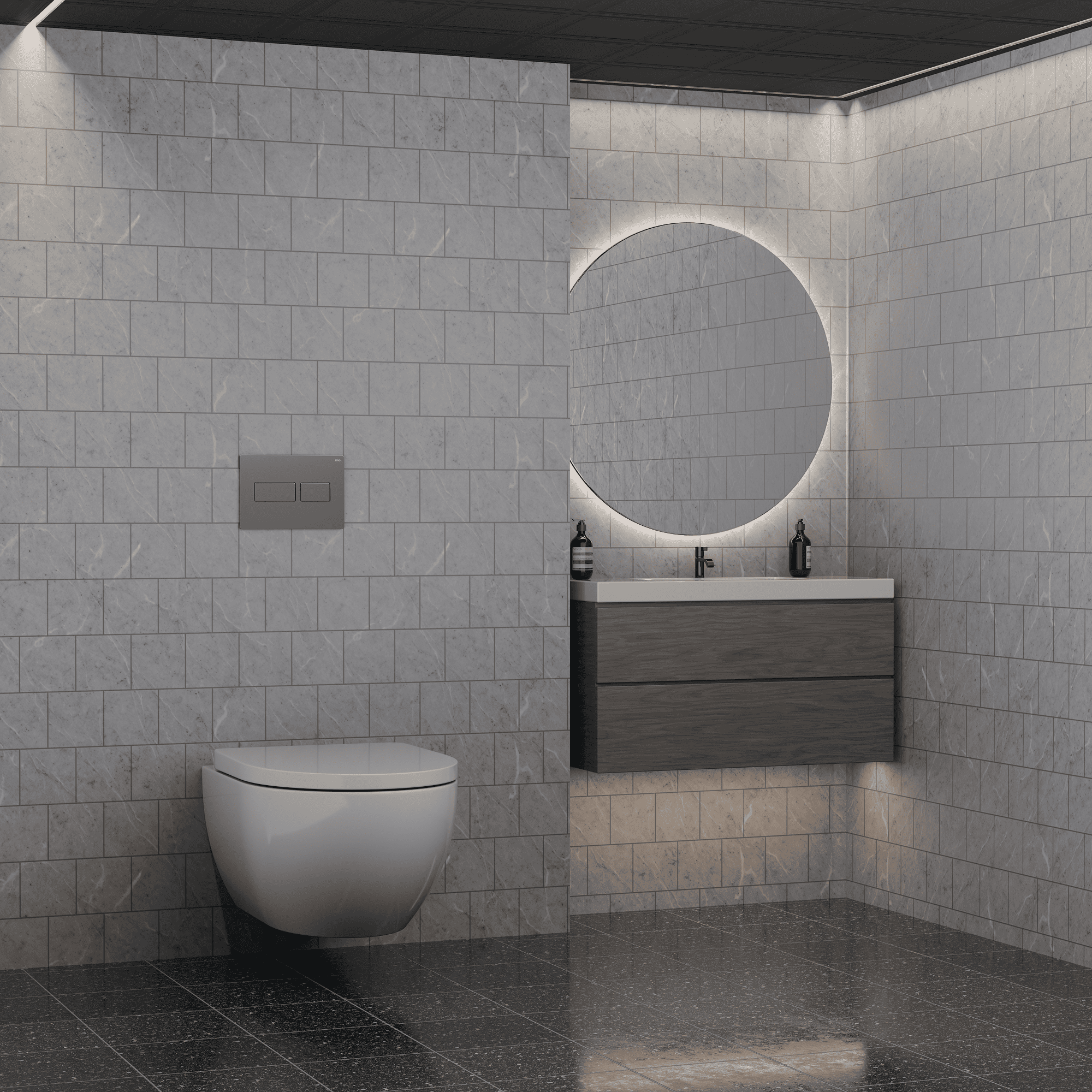 Клавиша RIVO Touch lux (хром мат) Cанджет
