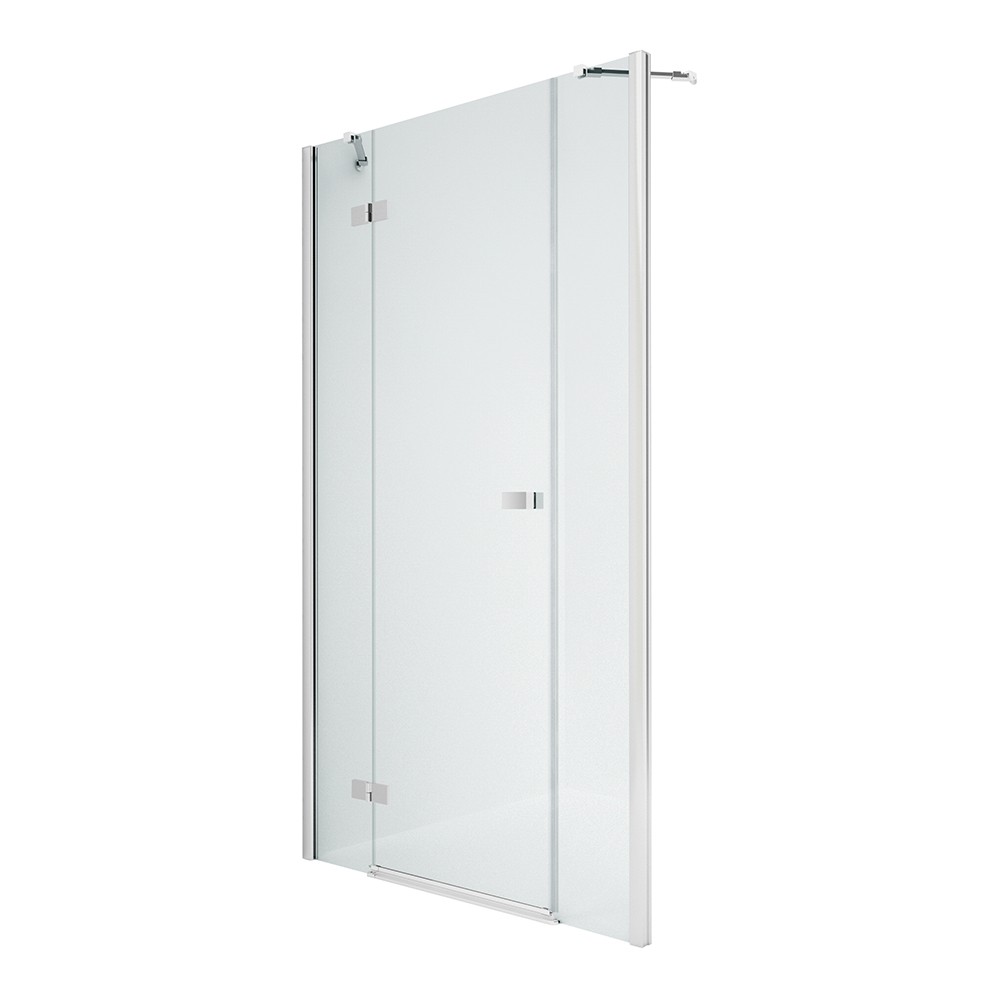 Дверь в нишу NEW TRENDY REFLEXA PLUS L 170x200 EXK-5082 (хром)