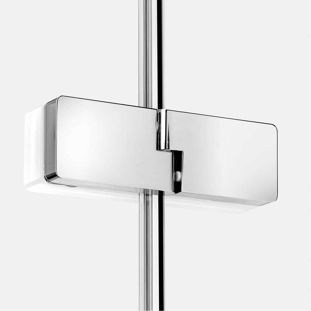 Душевое ограждение NEW TRENDY EVENTA R 80x90x200 EXK-4500 (хром)