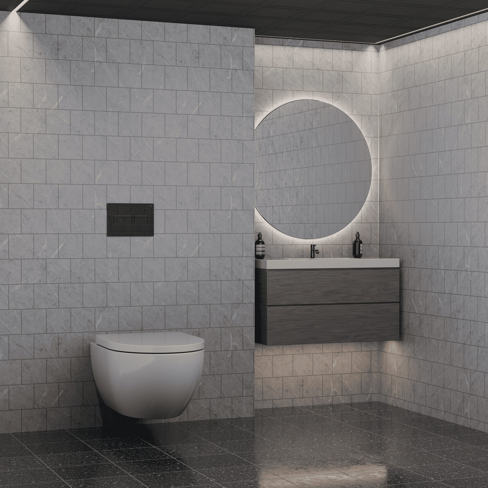 Клавиша RIVO Touch lux (черный) Cанджет