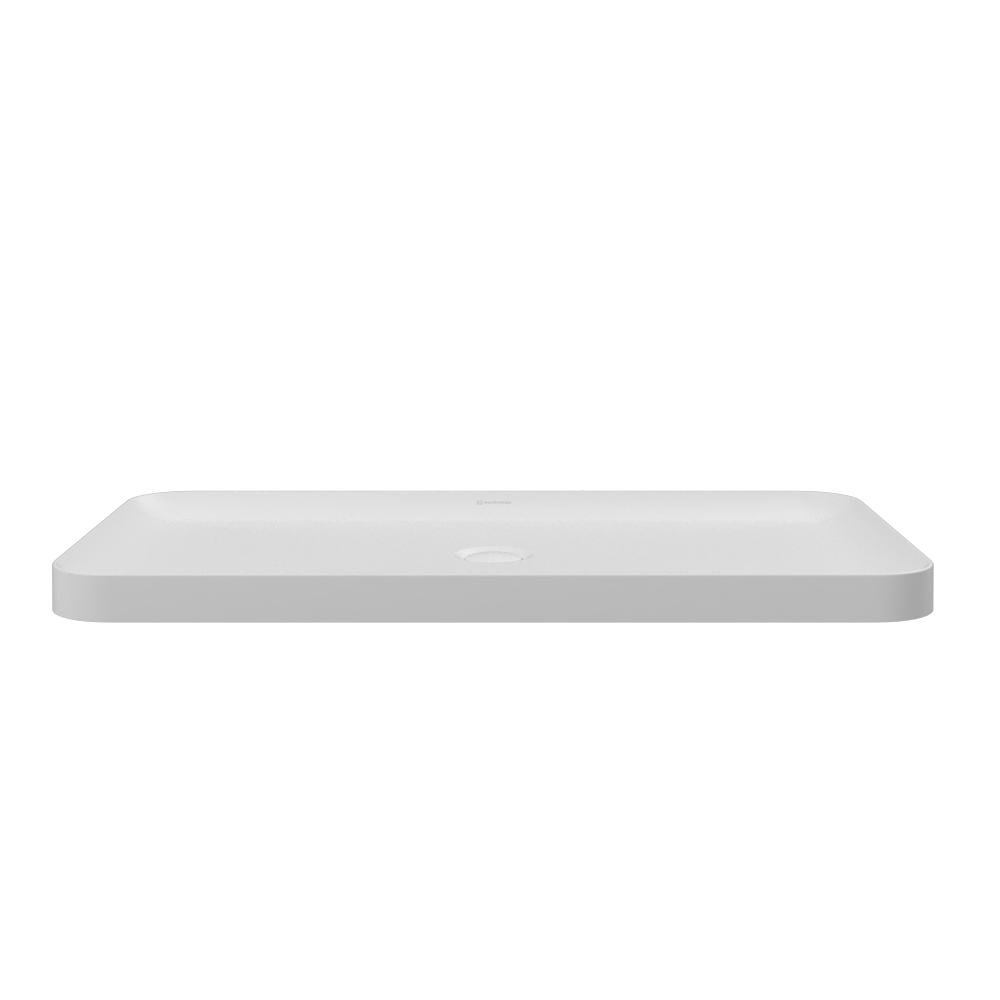 Умывальник WHITECROSS Emiri 75x42 (белый мат) иск. камень