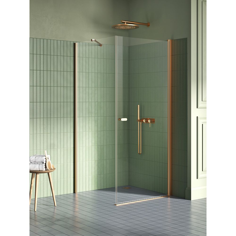 Душевое ограждение NEW TRENDY NEW SOLEO COPPER BRUSHED 70x110x195 K-2285-WP (брашированная медь)